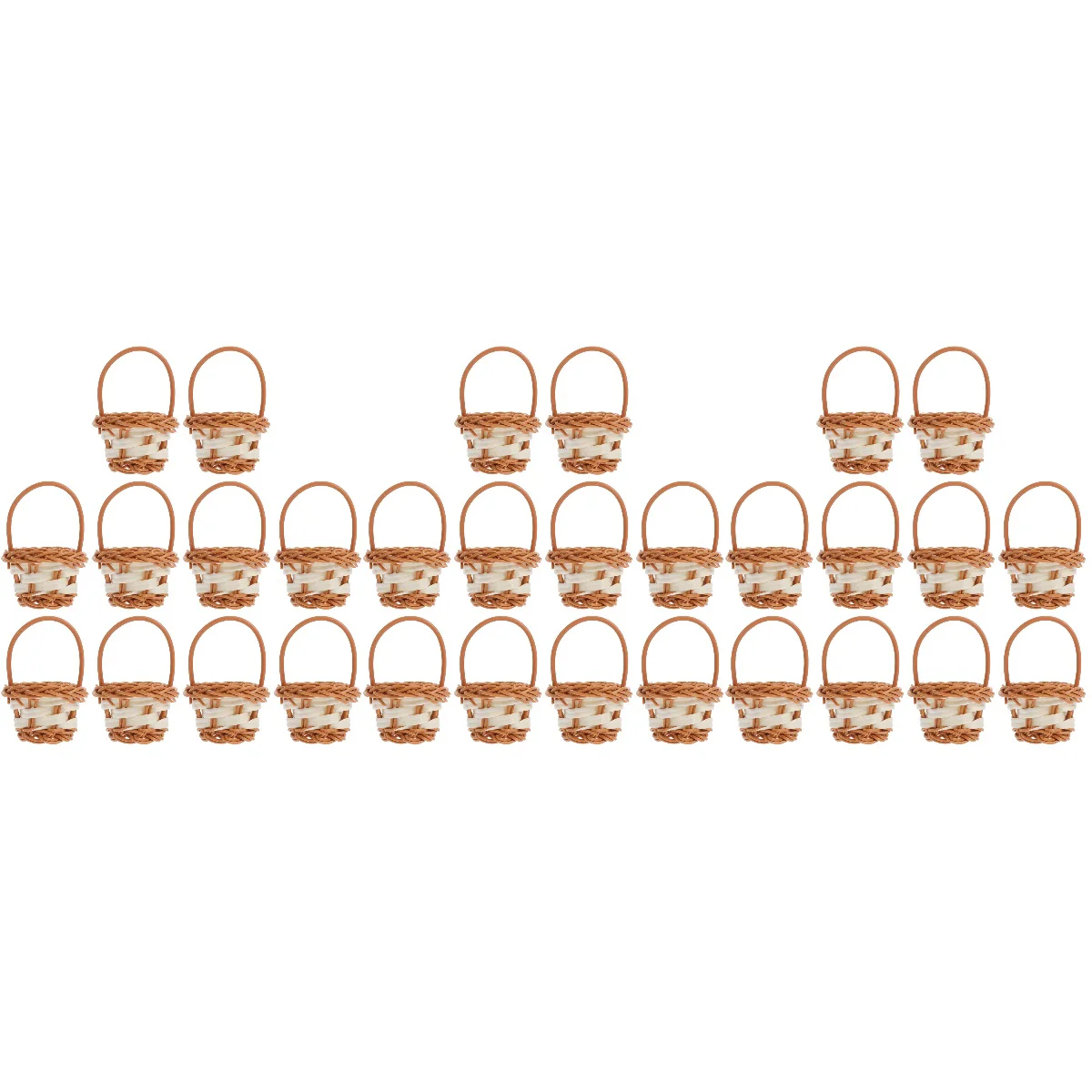 

30 шт., декоративные мини-корзины для хранения