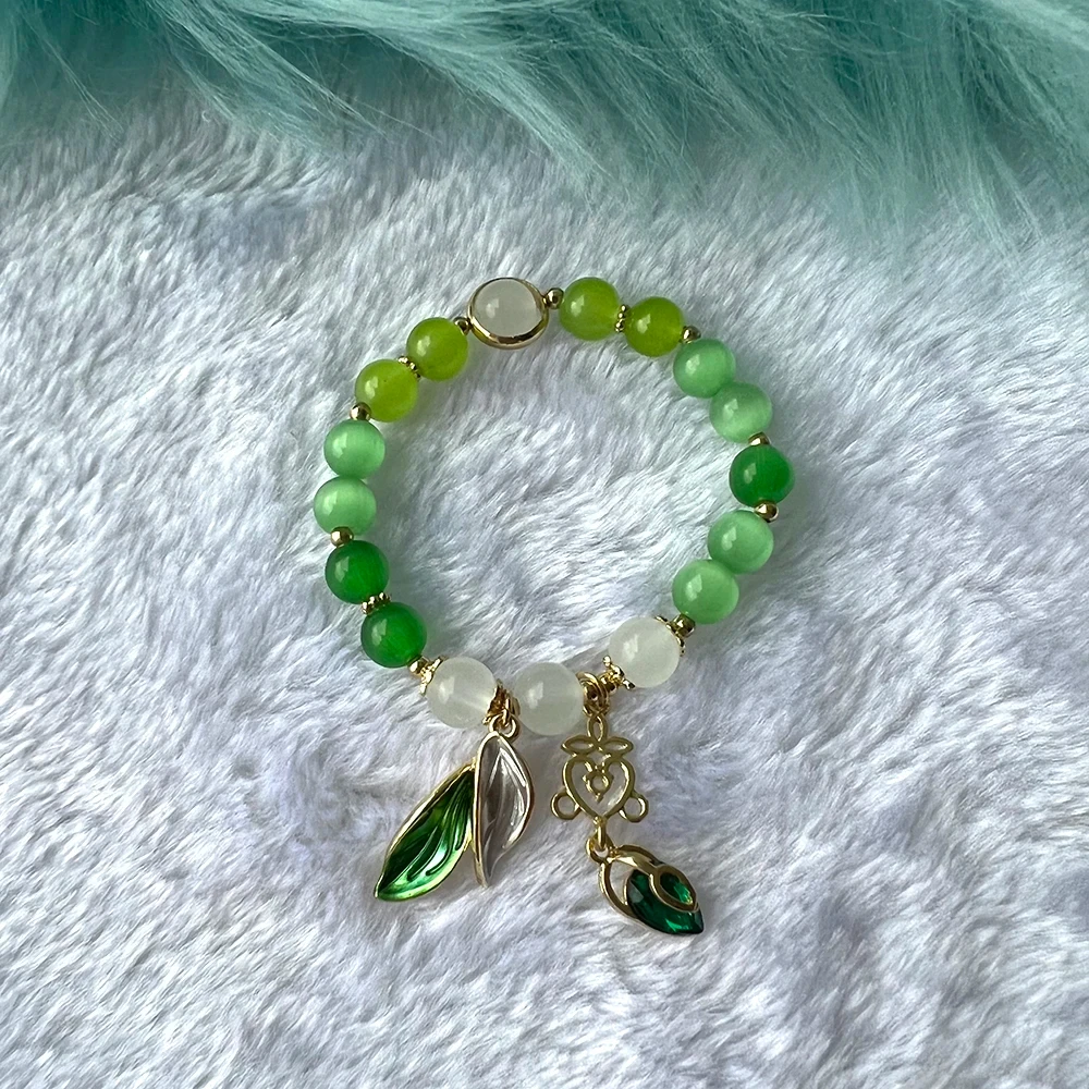 Женские браслеты из бисера игрушечные аниме Kazuha Venti Wanderer Furina Xiao одевающиеся в