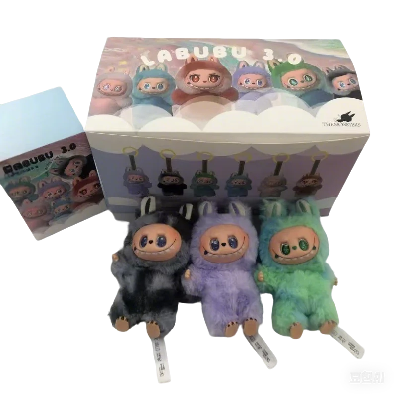 Новая копия 1:1 Labubu V3 The Monsters Big Into Energy Series слепая коробка виниловая плюшевая кукла кулон градиент цвета подарок на день рождения (art.: 3920cda73a4f4) - 3920cda73a4f4