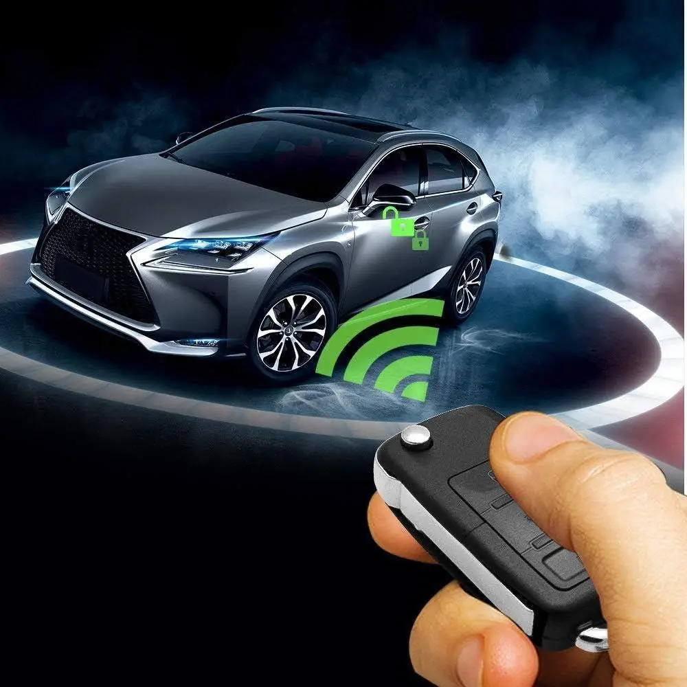 Автомобильный комплект дистанционного центрального замка MASO 4-дверная система