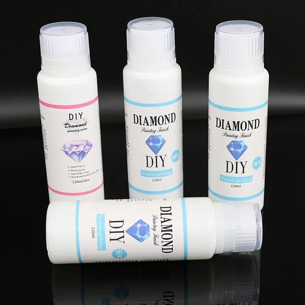 

5d Diamond Drawing Sealer Conserver Glue Protective Drying Effect Fast Glue Sealer Shine O0g3