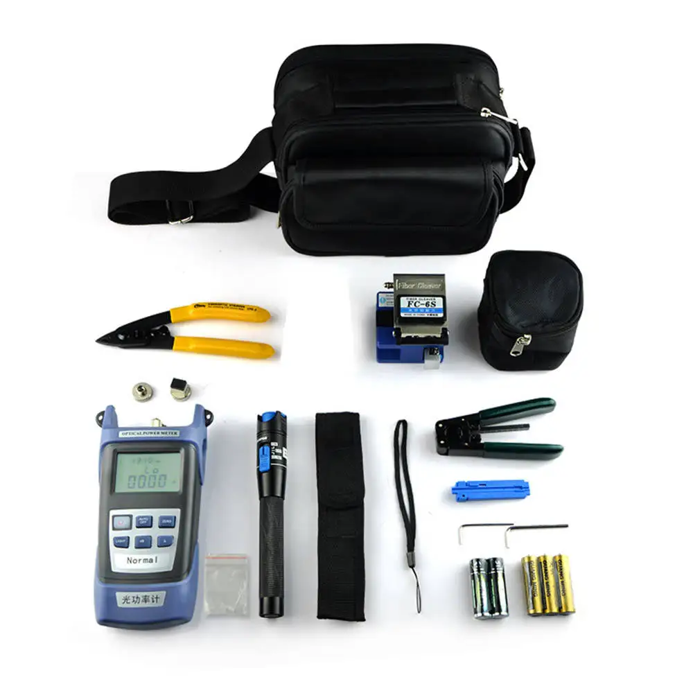 

FTTH tool kit Fiber Optica Power Meter and 10mW Visual Fault Locator pen FC-6S Fiber Optic Tool Kit