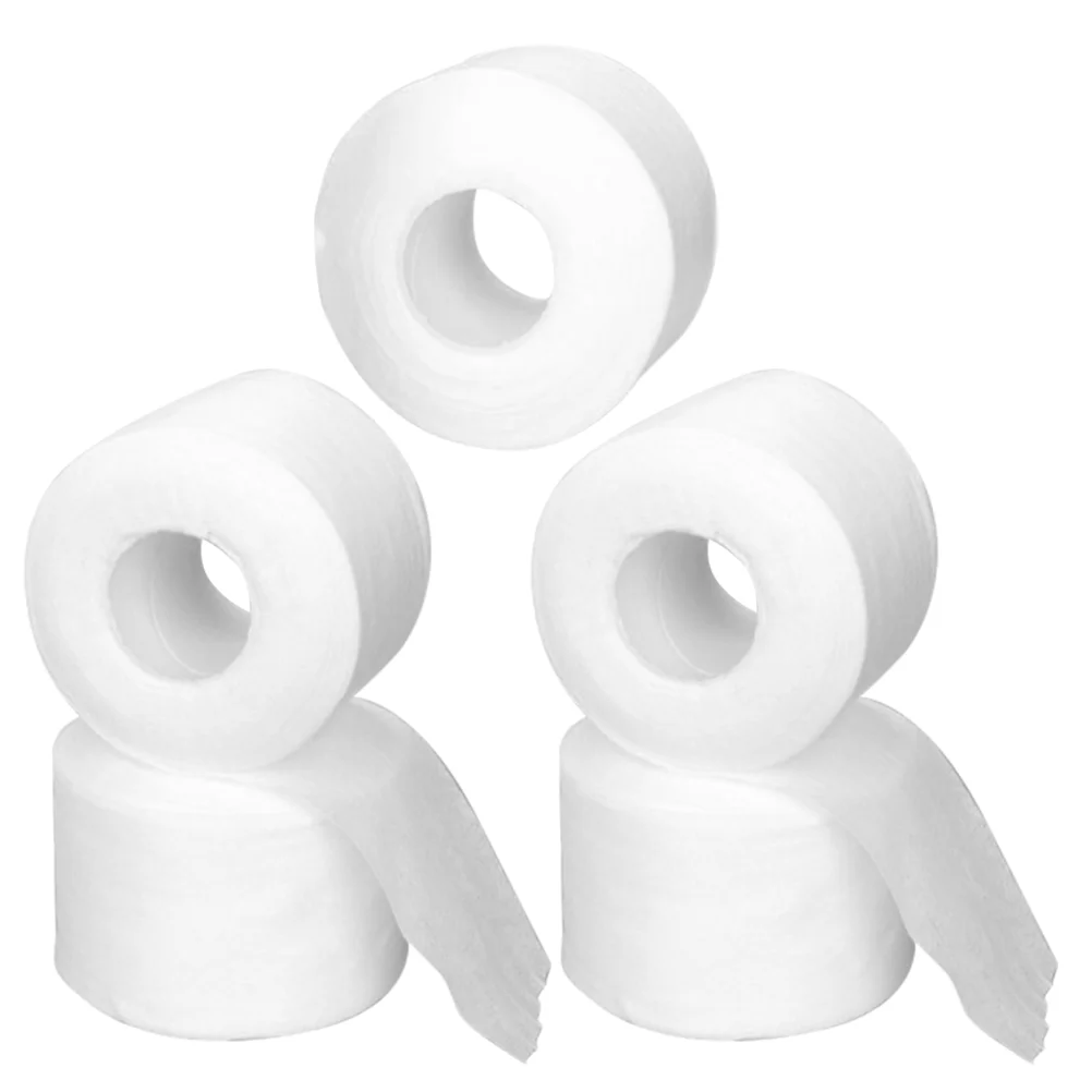 

5 Rolls Cotton Haircut Scarf Protect Wrap Strips Durable Styling Molding Non-woven Fabric