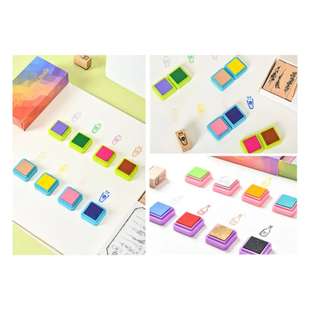 

16 шт., детский коврик для чернил ярких цветов