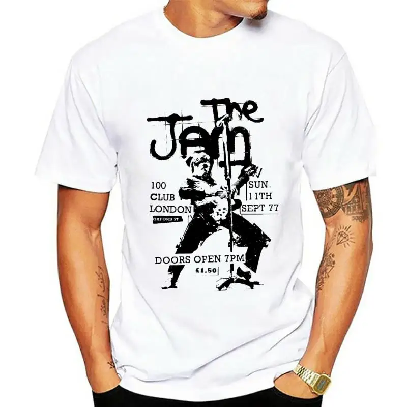 

The Jam Live at The 100 Club 77 - T-Shirt - Official Merch Paul Weller Mod
