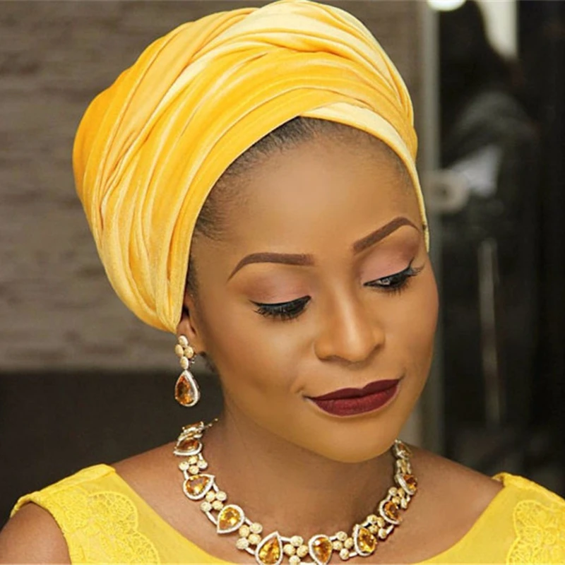 

Новинка, Женский флисовый тюрбан в африканском стиле