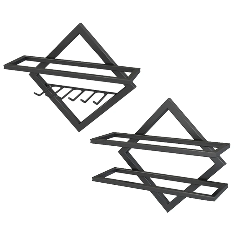 

Металлическая железная настенная подставка для винных бутылок