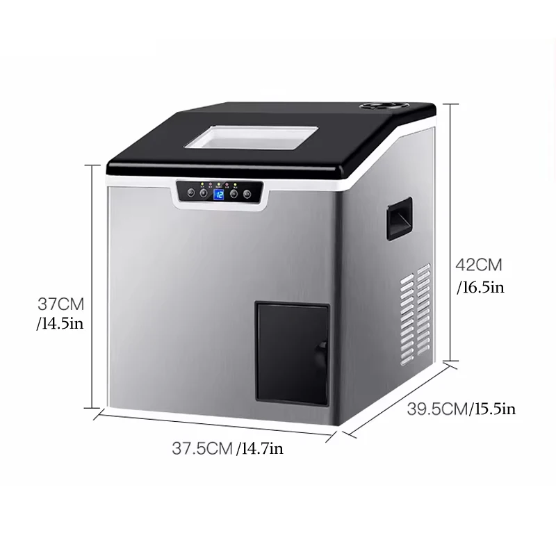 Машина для производства льда в форме кубика небольшой генератор машина кубиков