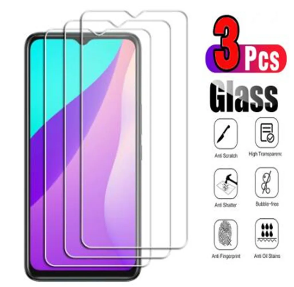 

Закаленное стекло для Infinix Hot 10 Play 10S NFC 10 T 10i 11S 11 Note 11i Smart 6 ZERO X Pro Note10, защитная пленка для экрана, 3 шт.