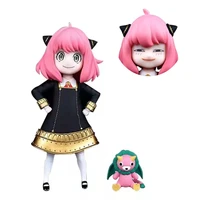 18cm anime spy%c3%97family action figure kawaii anya forger changeable head thorn princess cute standing model childrens toys doll