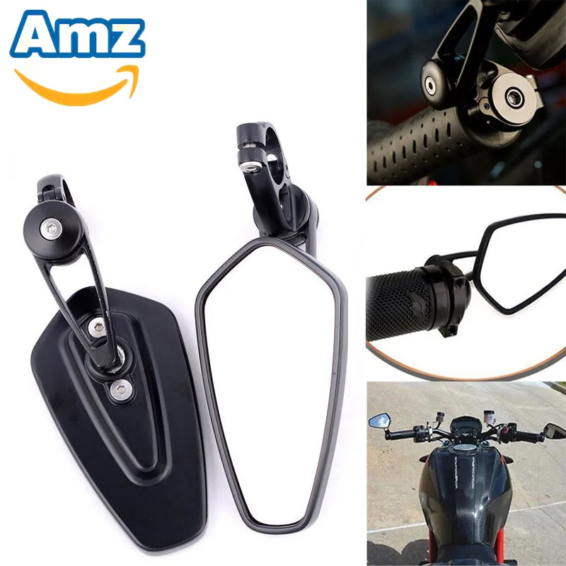 

CNC Motorbike Modification Parts Reflectors Handlebar Mirrors