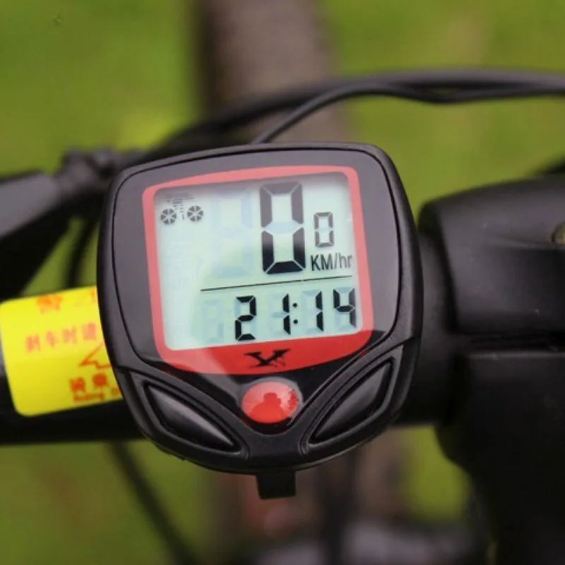 Велосипедный компьютер Водонепроницаемый Спидометр простая установка