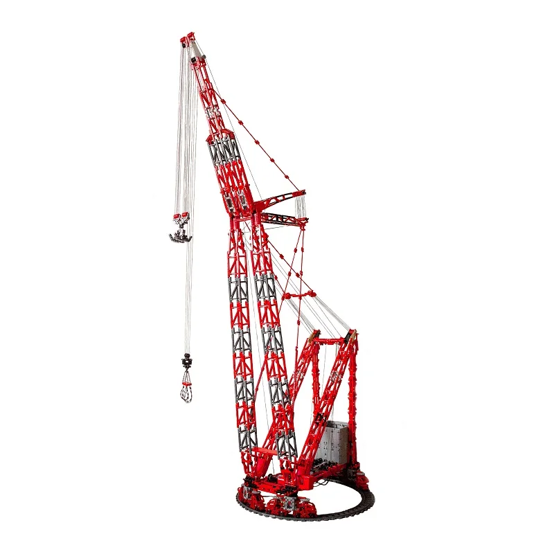 

2023 NEW MOC-77733 Mammoet PTC-200-DS Ring Crane RC DIY Remote Control Building Blocks Model Bricks Kit Kids Toys Birthday Gifts