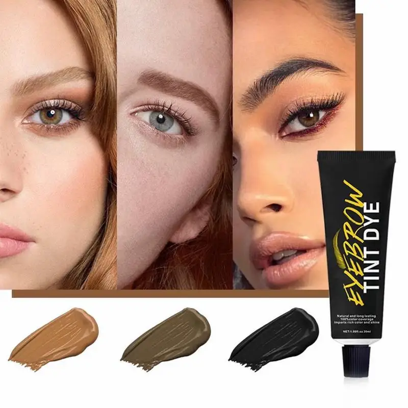 

Eyebrow Dye Kit 3d Natural Brow Color Eyebrow Dye Kit Professional Eyebrow Gel Waterproof Eyebrow Dye Eyebrow Gel Tint Eyebrow