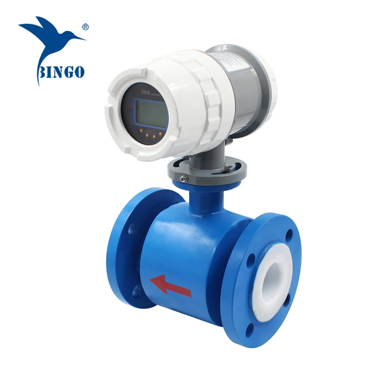 

high quality high quality electromagnetic flow meter sensor 8 inch water magnetic flowmeter