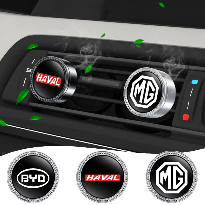 

1Pcs Car Logo Vents Aromatherapy Air Freshener Car Goods For Chery Accessories Tiggo 2 3 8 QQ IQ Blossom Fulwin Arrizo 5 A1 A3