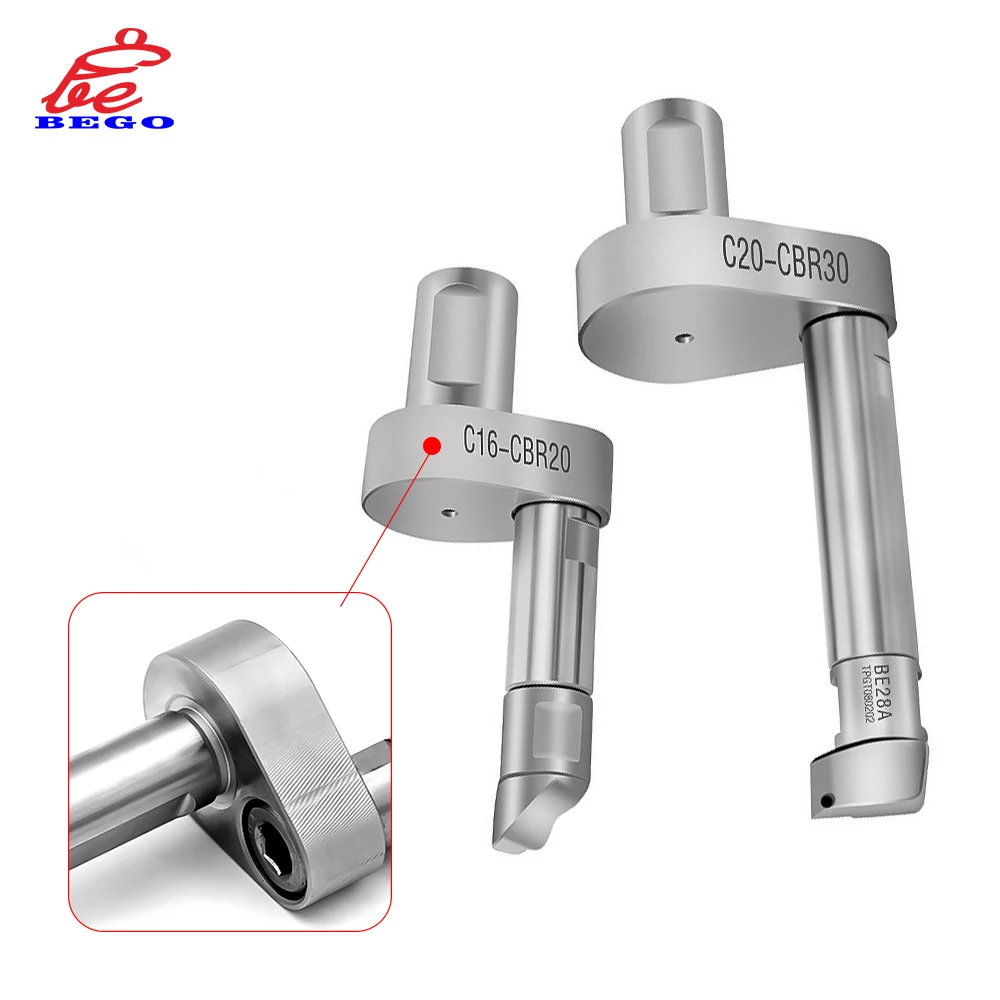 

C16-CBR20 Cylindrical Fine Boring Tool Alloy Steel Material High and Low Speed Cutting Vibration Small