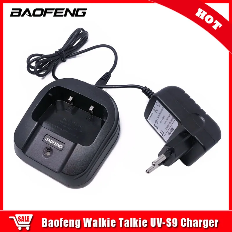 

Walkie Talkie Charger For Baofeng UV-S9 UVS9 PLUS BF-UVB3 Plus Battery Charger With EU/UK/US/AUS Plug Two Way Radio Accessories