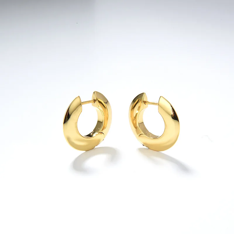 

Европейские и американские готические Великолепные Современные Ретро Модные трендовые серьги с золотым покрытием