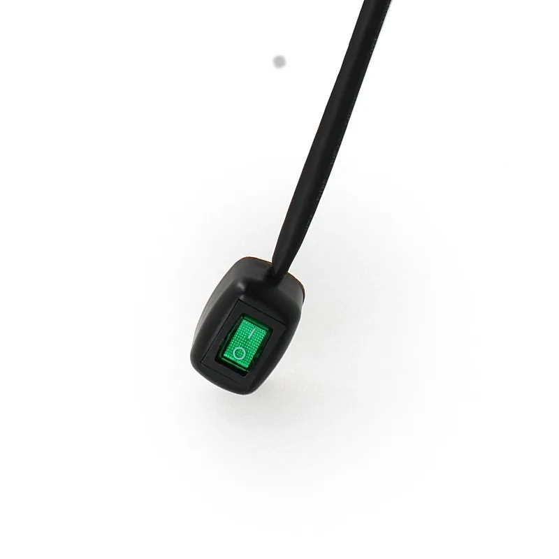 

Мини-переключатель Автомобильный клейкий переключатель Красный, Синий, Желтый, Зеленый Свет Два уровня 12v20A Тип лодки без перфорации с линией