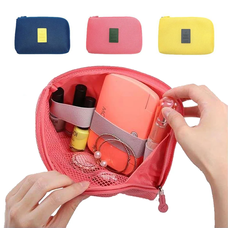 

Travel Digital Storage Bag USB Data Cable Organizer Earphone Wire Bags Pen Power Bank Kit Case Pouch Electronics Accessories