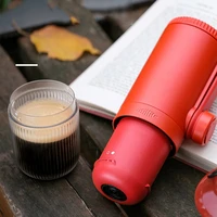 usb portable electric espresso coffee machine pot for coffee capsule coffee beans ground powder for car travel
