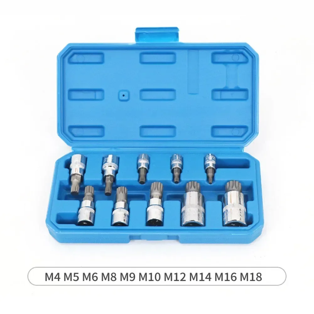 Профессиональные XZN 10 шт. 12-точечные тройные квадратные сращивающиеся