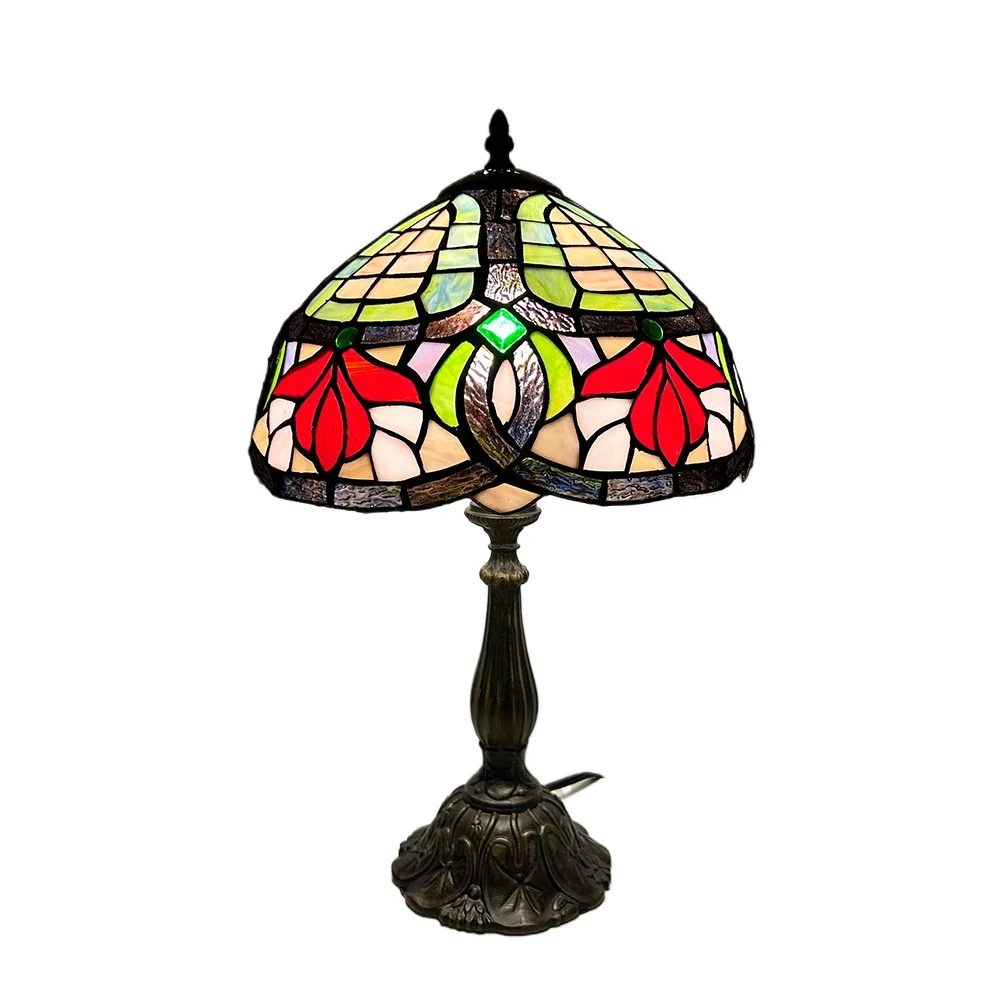 Настольная лампа Tiffany в ретро стиле 12 дюймов 30 см
