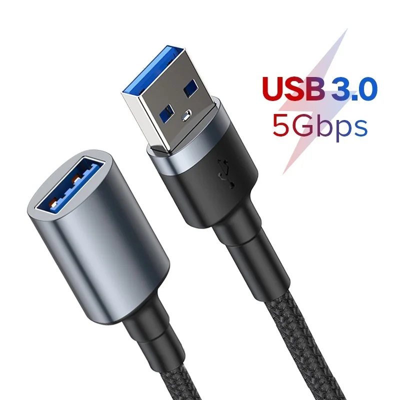 

Кабель-удлинитель USB Type-A «Папа-мама», 5 Гб