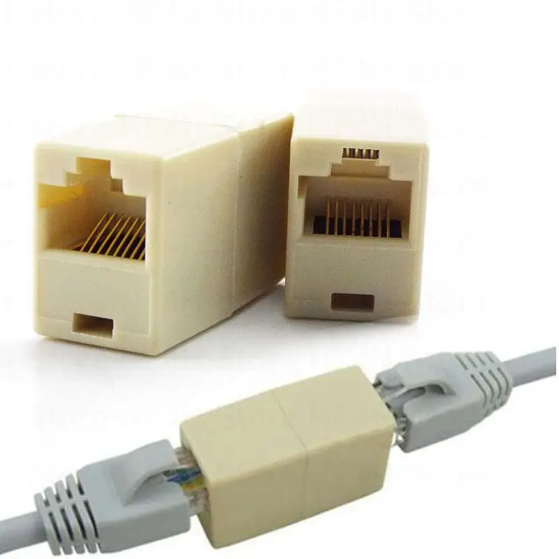 

Сетевой соединитель Ethernet 2/5/10 RJ45, гнездовой удлинитель, сетевой кабель, разъем LAN, двойная прямая головка, соединительный кабель Lan B4