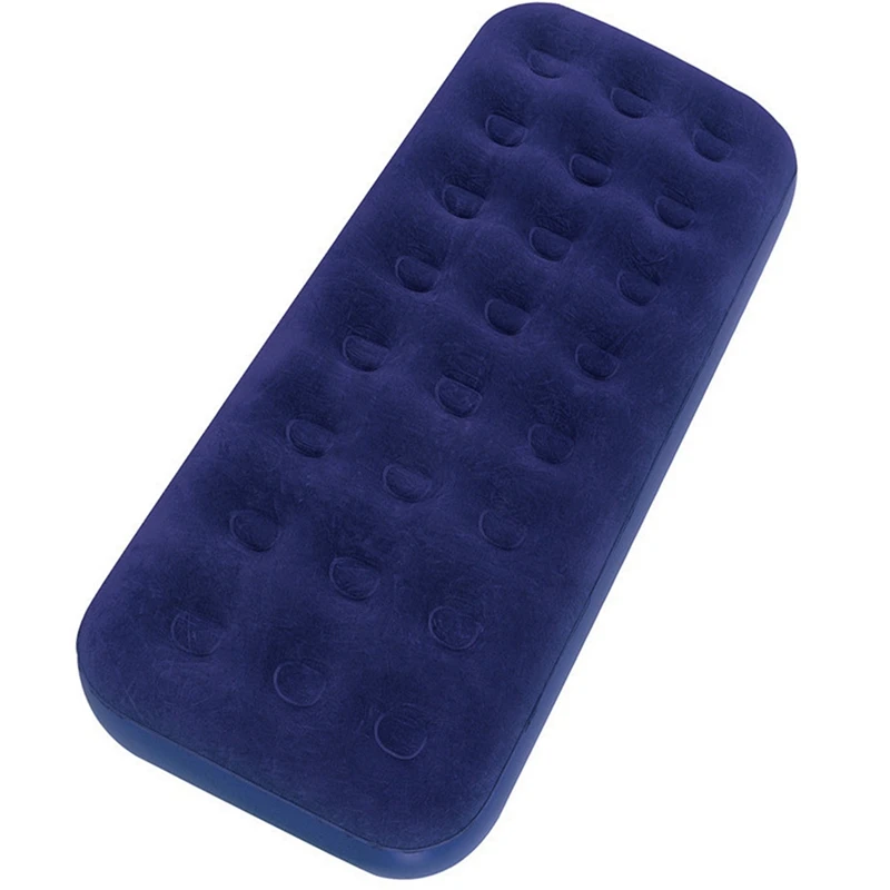 

Надувная кровать для кемпинга, водонепроницаемый односпальный надувной матрас, одиночные воздушные кровати для взрослых и детей, быстрона...