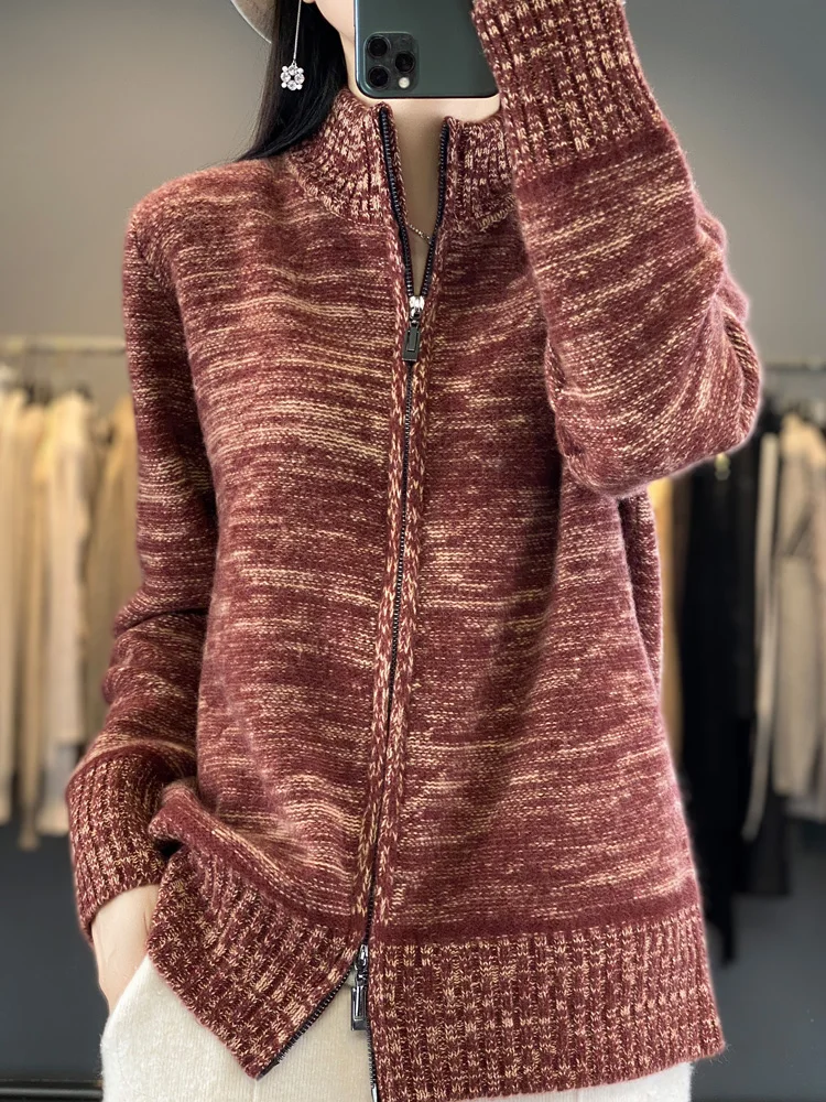 Европейские товары весенне-осенний флисовый кардиган женский свободный