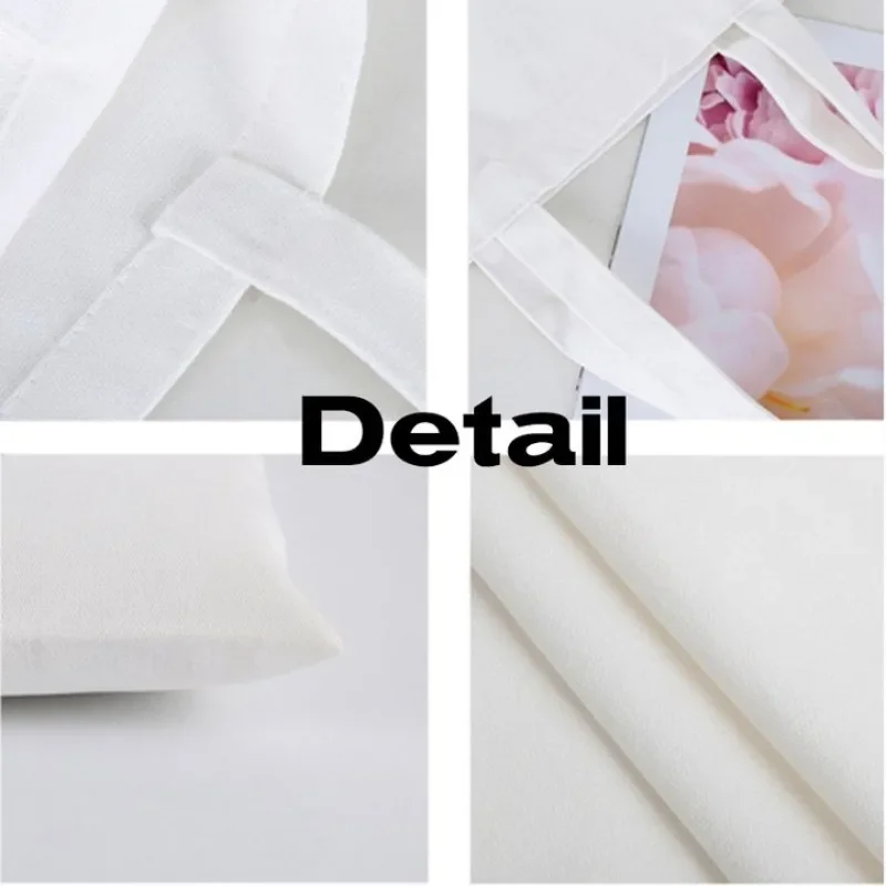 Портативная холщовая сумка-тоут экологическая большая вместительная мягкая