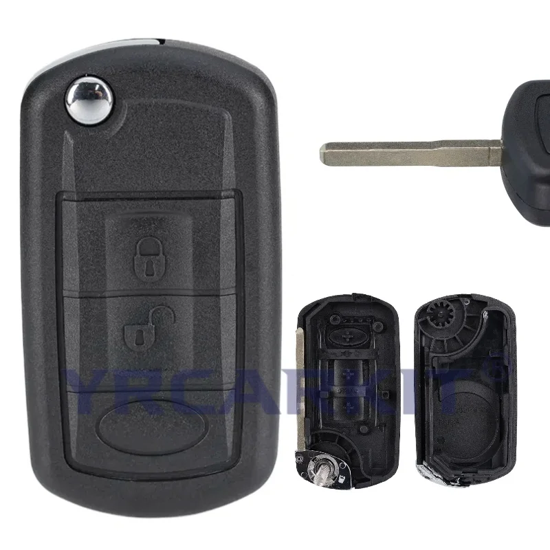 

Для Land Rover для Discovery 3 LR3 для Range Rover для спорта для оформления 2005-2010 3 кнопочный флип-чехол для телефона