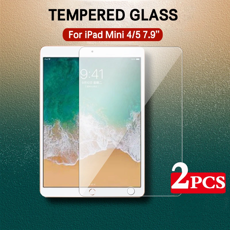 

2 шт., защитная пленка для iPad Mini 4 5 7,9 ''A1538 A1550 A2126 A2124 A2133