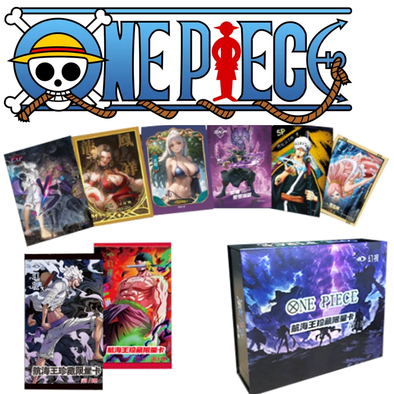 

ONE PIECE Rare Collection Card Rare Chinese Style Crystal Embossed Card Ink Bronzing Peripheral Luffy Roronoa Zoro Shanks SSR