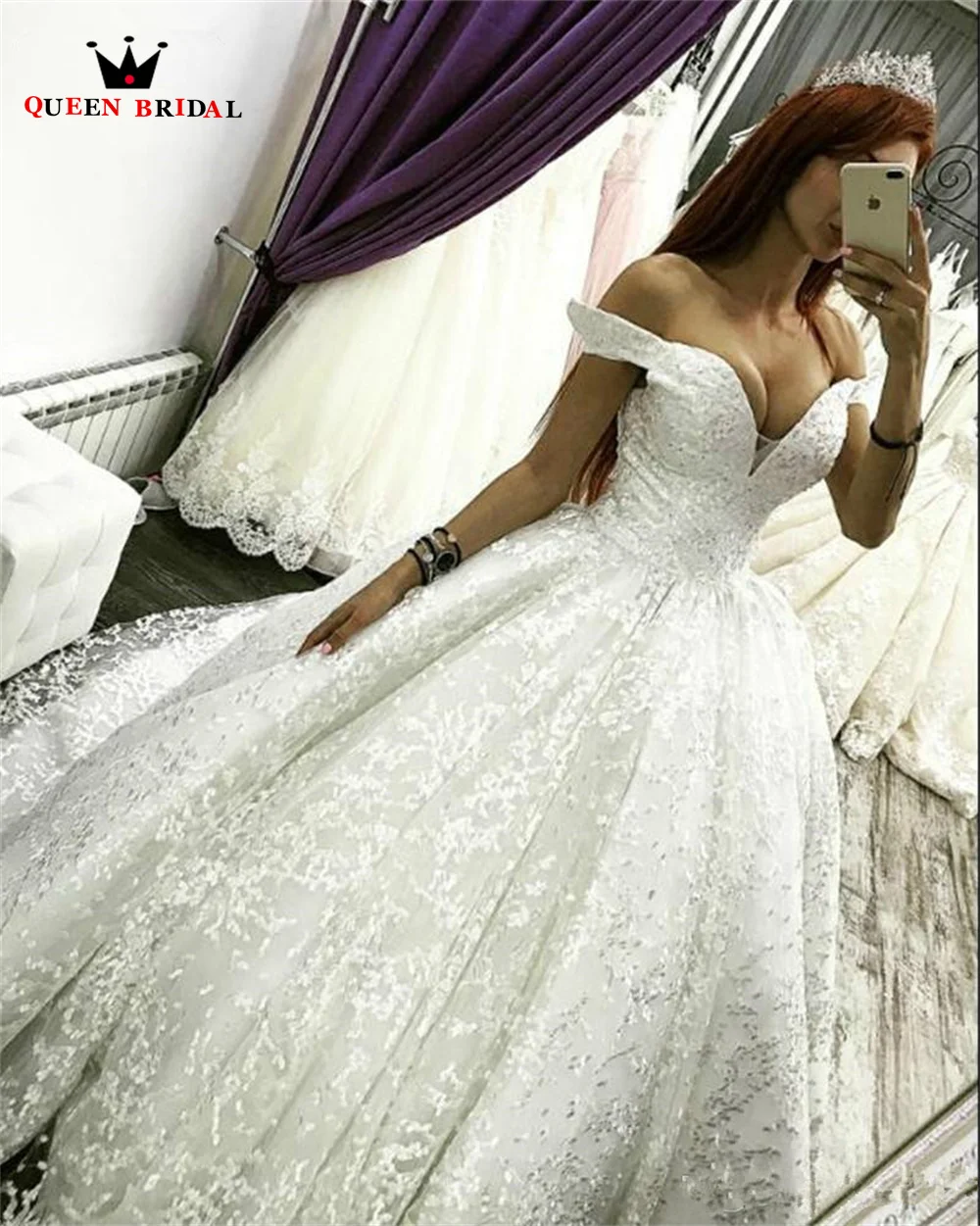 Элегантные свадебные платья бальное платье пышное милое тюлевое кружевное