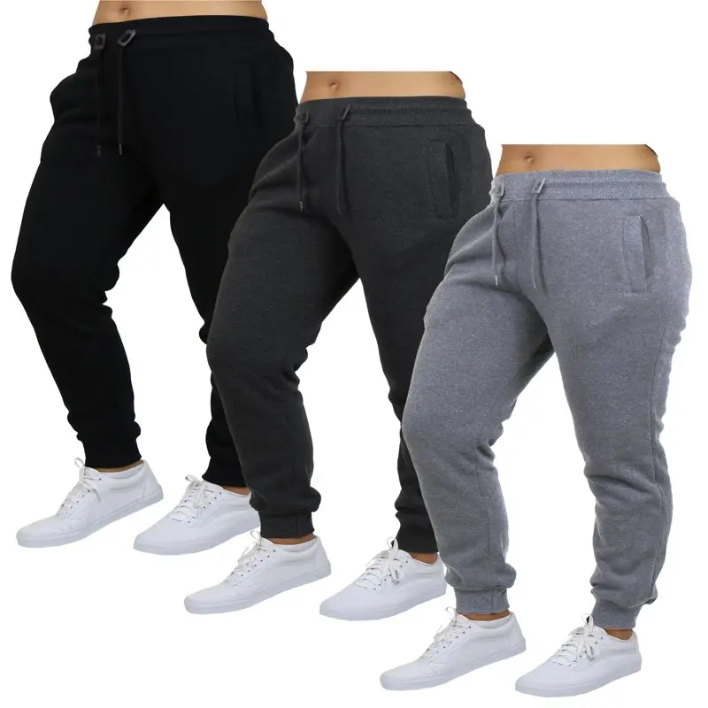 

3-Pack Women`s Fleece & French Terry Oversized Loose-Fit Jogger Sweatpants (S-2XL)