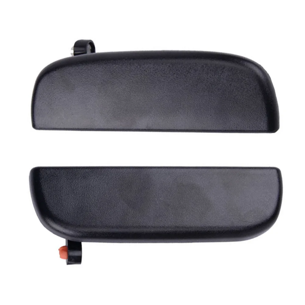 

2pcs Front Pair LH & RH Exterior Door Handle Black Plastic Outer Door Handle Fit For Suzuki Alto Apv Carry 2009-2013 14.5x4.4 Cm