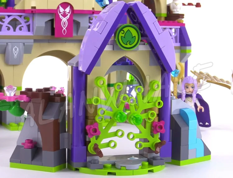 809 шт. таинственное небо Эльфы Скайры замок Назида волшебная фея pegasi Pegasus 10415 набор