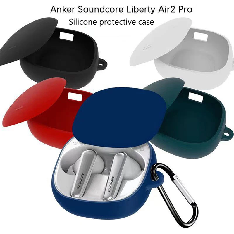 

1PC For Anker Soundcore Liberty Air 2 Pro Case Protective Shell Silicone Wireless Bluetooth Earphone Accessories Anker Air2 Pro