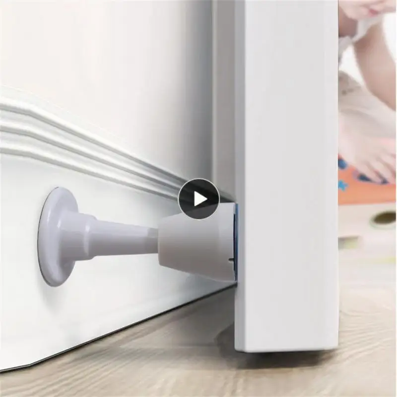 

Door Stops Bumper Mute Wall Mat Retainer Self Adhesive Door Plug Door Catch Stopper For Door Door Stopper Silicone Non-punch