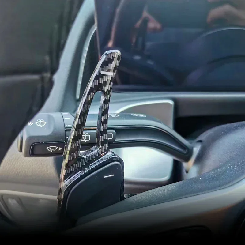 Для Mercedes-Benz A B C E Class CLA GLA CLS GLC рычаг переключения передач из углеродного волокна
