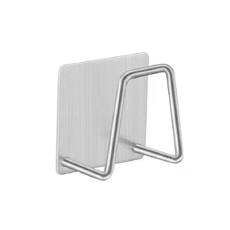 

Stainless Steel Sponge Rack Kitchen 304 Steel Wire Ball Rack Hole Free Paste Sink Drain Rack Sink Multi Function