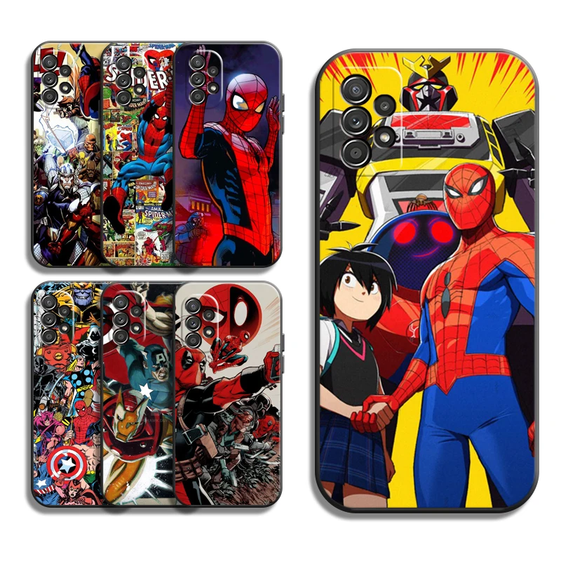 

Marvel Avengers Phone Cases For Samsung Galaxy A21S A31 A72 A52 A71 A51 5G A42 5G A20 A21 A22 4G A22 5G A20 A32 5G A11 Carcasa