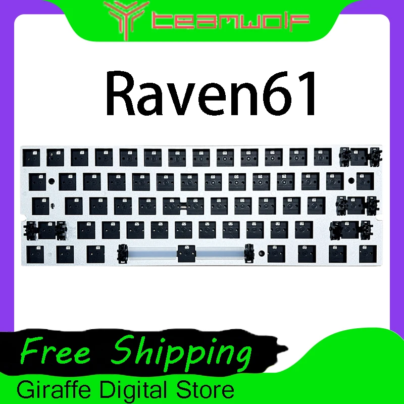 Teamwolf Raven61 внутренний контейнер для клавиатуры печатная плата горячая замена