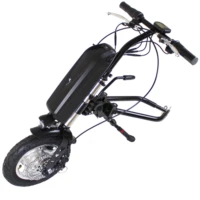 16inch electric handbike sillas de ruedas 48v 500w handcycle attachment electric wheelchair conversion kit