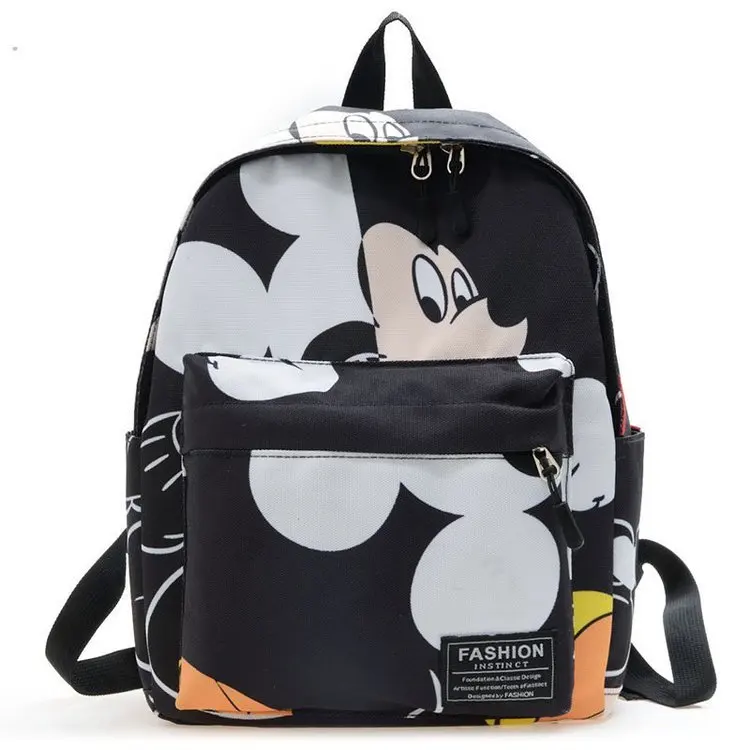 Children's School Bag Kindergarten Boys Girls Cartoon Snack Bags Minnie Mickey Mouse Korean Travel Plush Backpack 3-6Y Kids Bags enlarge