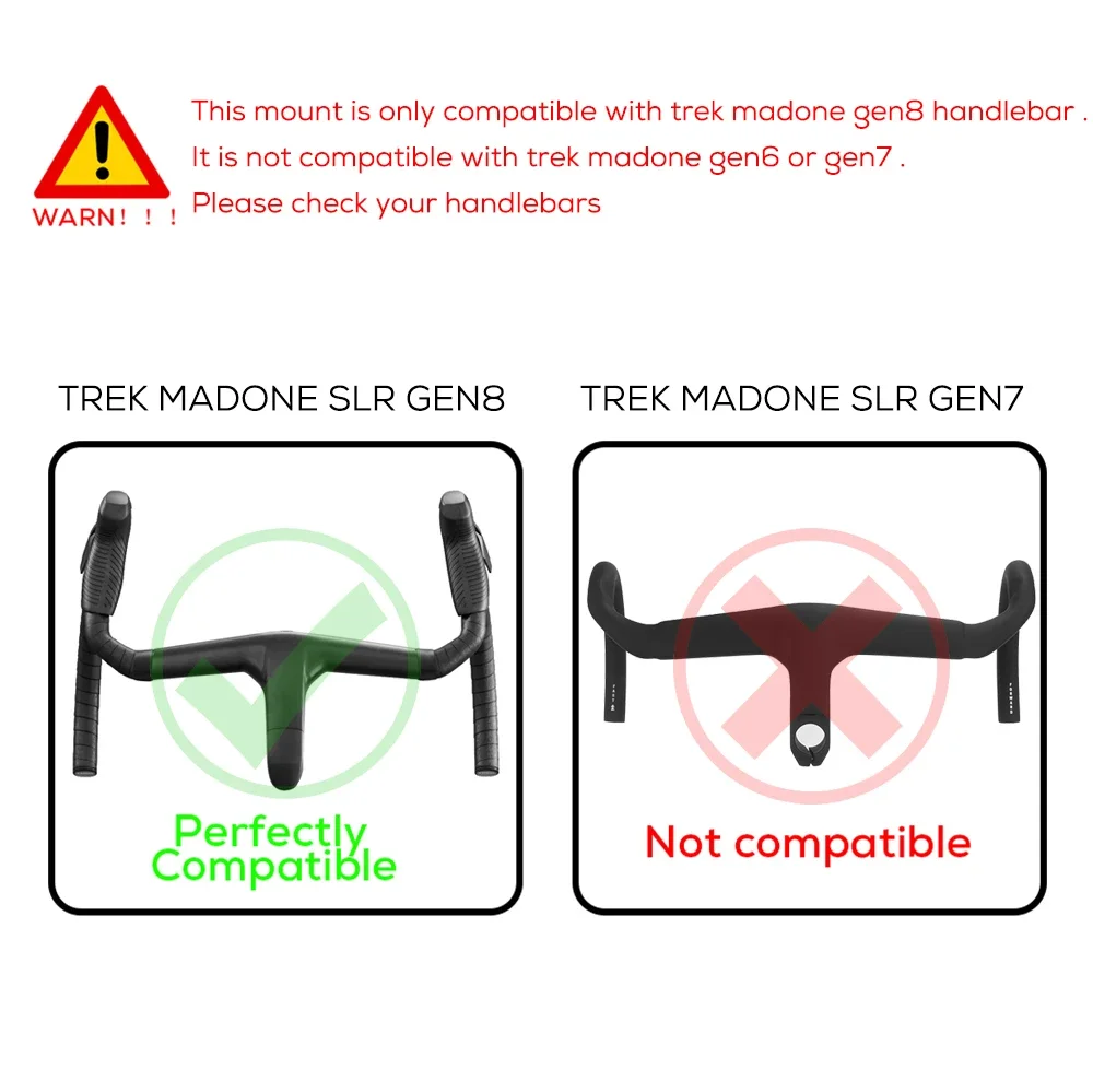 TREK Madone SLR GEN8 Mount Встроенное крепление для компьютера на руль совместимое с