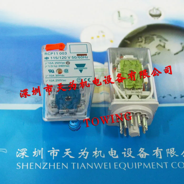 Оригинальный агент Carlo Gavazzi Swiss Jiale Intermediate Relay RCP 11003115 /120 ВAC